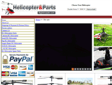 Tablet Screenshot of bighelicopter.com